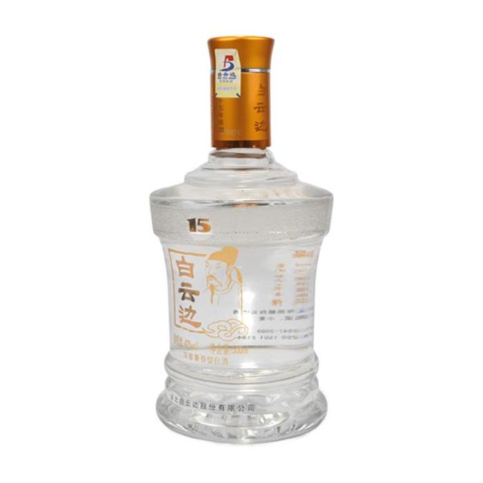白云边15年42度十五 500ml*6瓶 整箱粮食原浆老酒