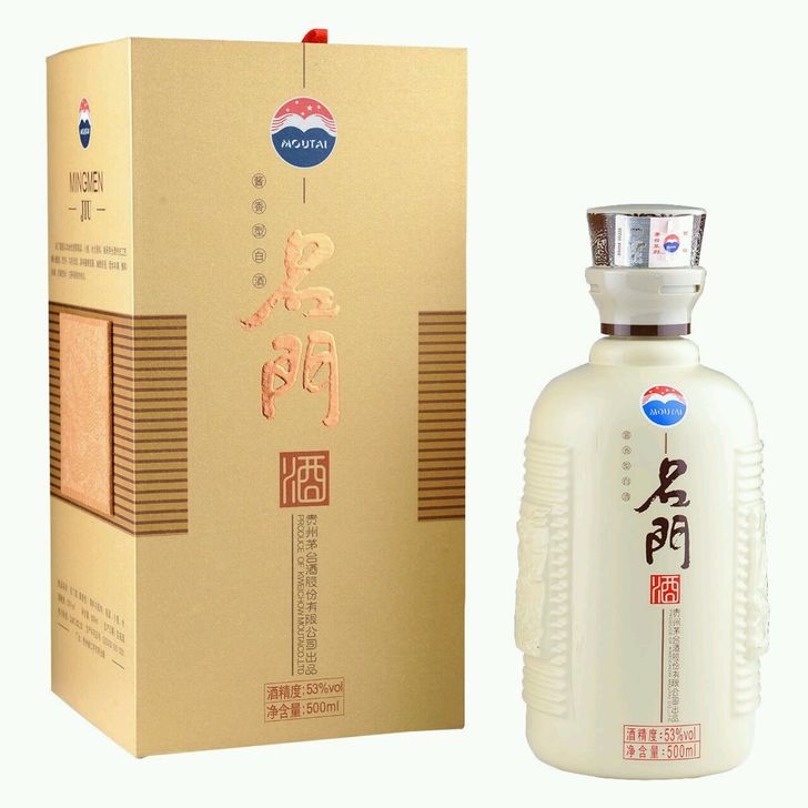 茅台名门酒 53%vol 白酒 500ml/瓶